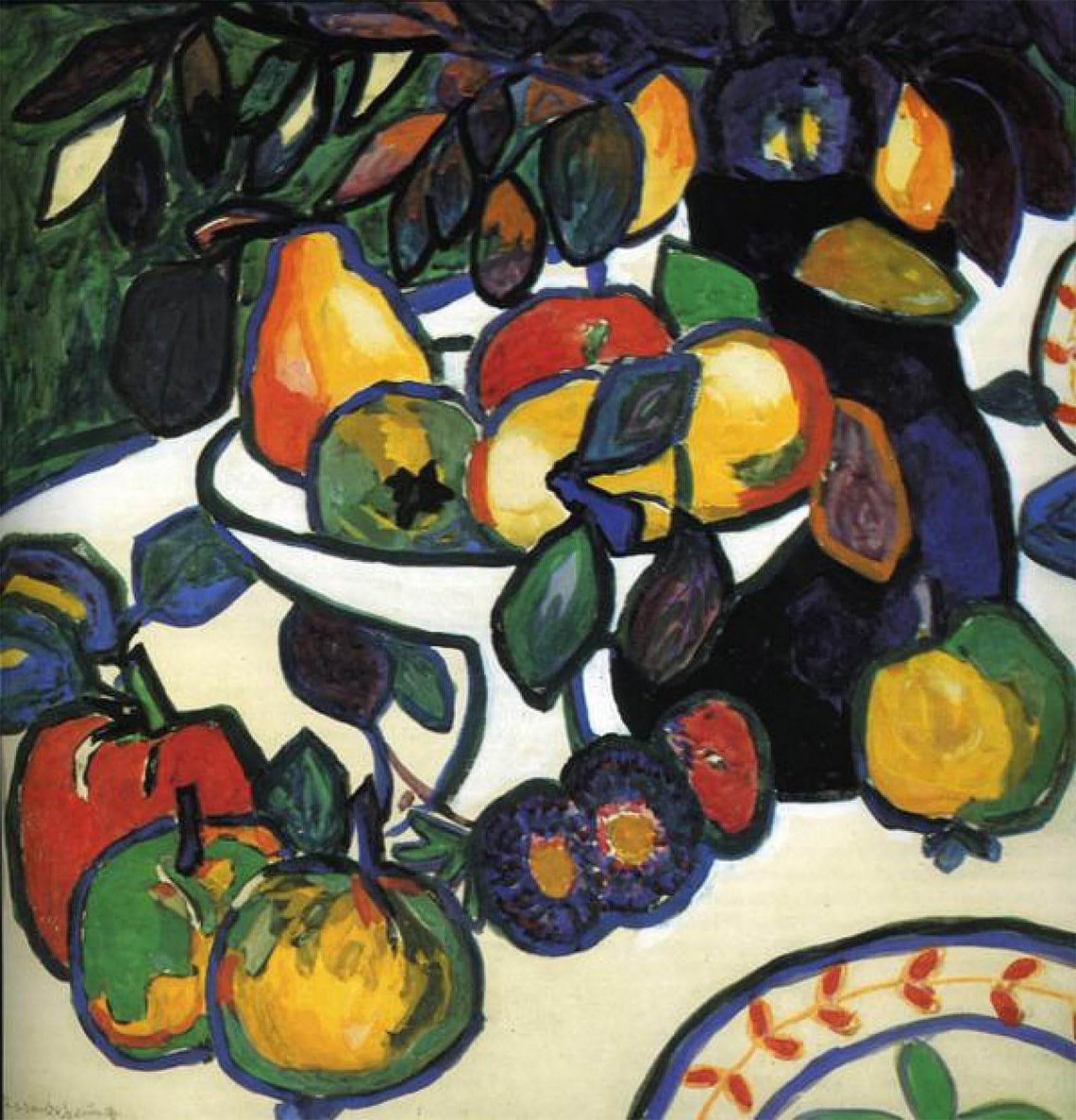 ARTXLXXBN Famous Painting Art Wall Decor Abstract Art Picture Nature Morte of Fruits by Kazimir Severinovich Malevich Animal Pictures for Home Decor 60x90cm