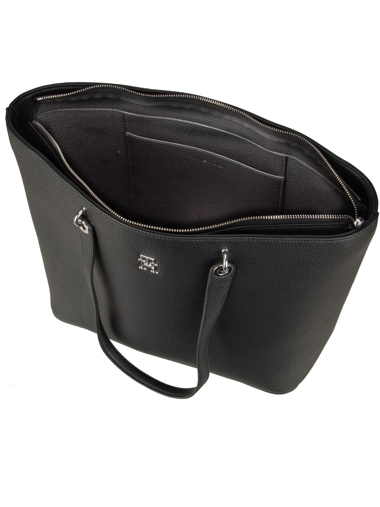 Tommy Hilfiger Donna Borsa Tote Bag Emblem Grande