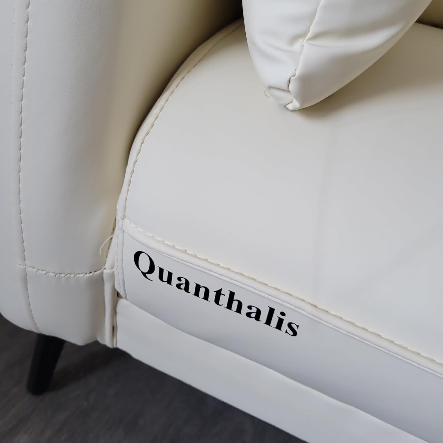 Quanthalis Living room furniture Deep-Seated Upholstered Sofa — Ideal for Homes, Apartments, and Offices