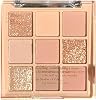 FLYGWIN Eyeshadow Palette, Matte, 9 Colors, Eye Shadow, Makeup Palette, Colorful, Brown, Glitter, Multicolor, Decades, Commuting to Work, Daily Essentials, Spring, Autumn, Bourbe, Summer, Winter