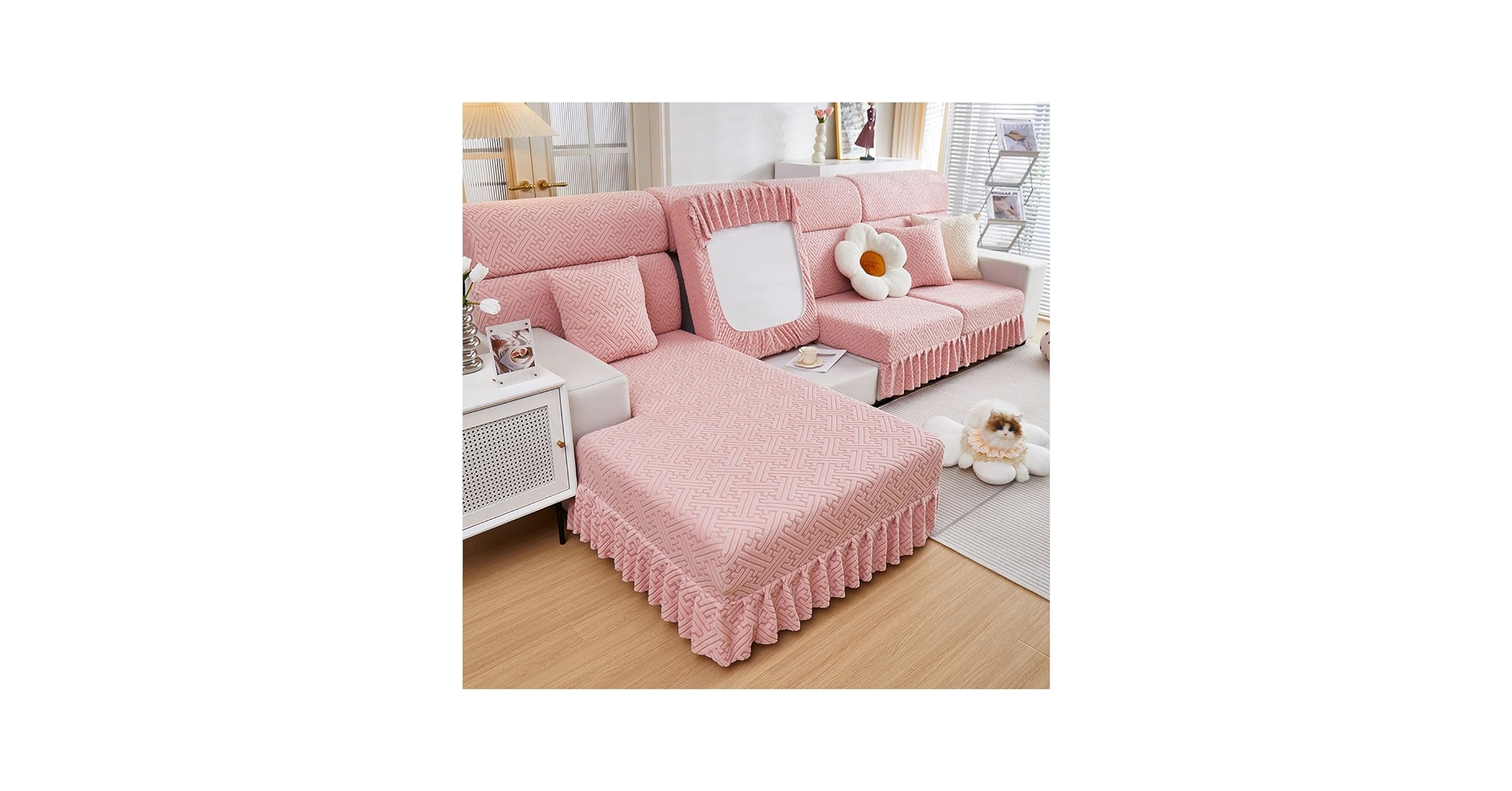 Amazon｜l字ソファーカバー ソファーカバー l 型 4 〜5人掛け l