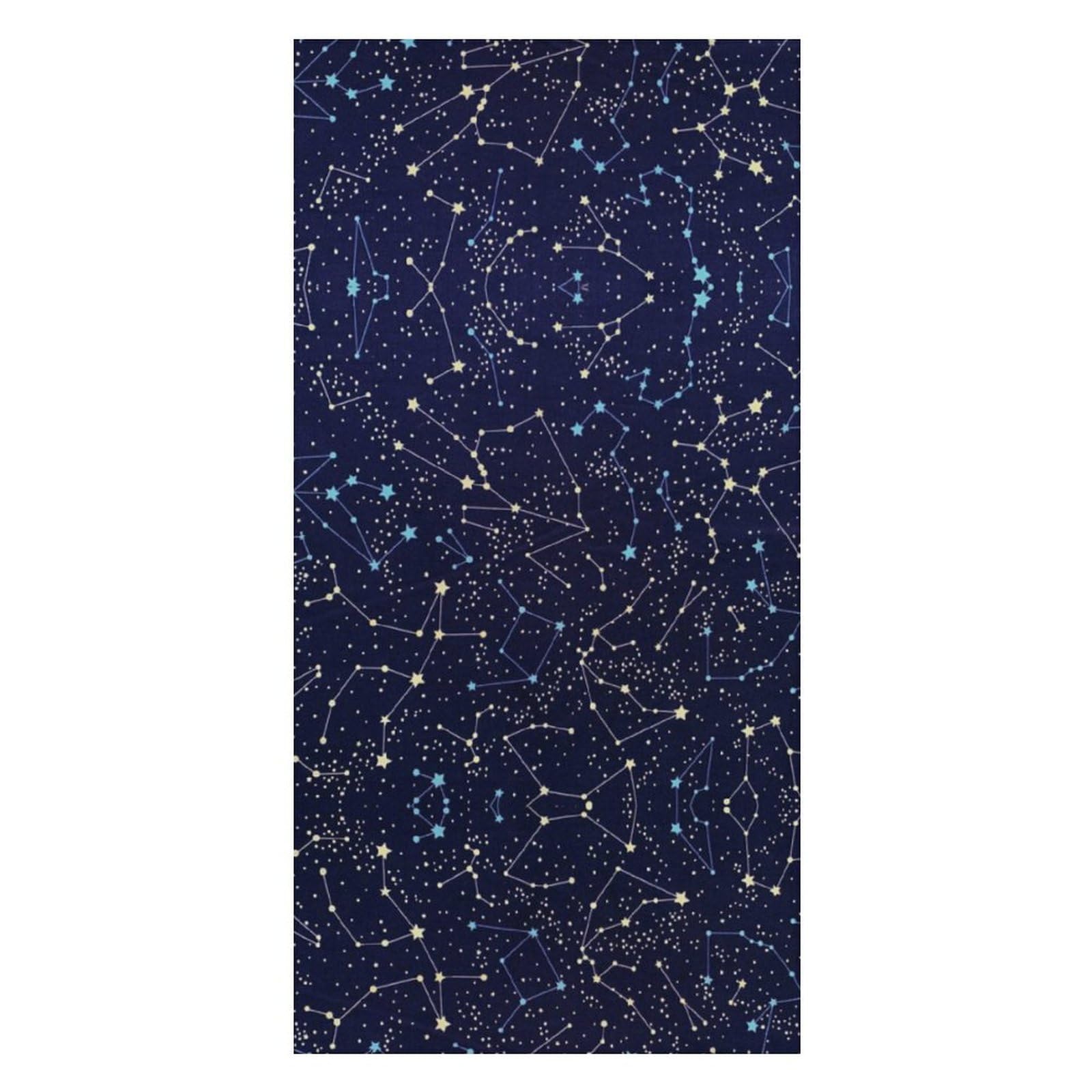 LWORZIIB Beach Towel, Glow in The Dark Constellations Midnight Bath Towel, Pool Towel Great for Gym Swimming 80 X 160cm