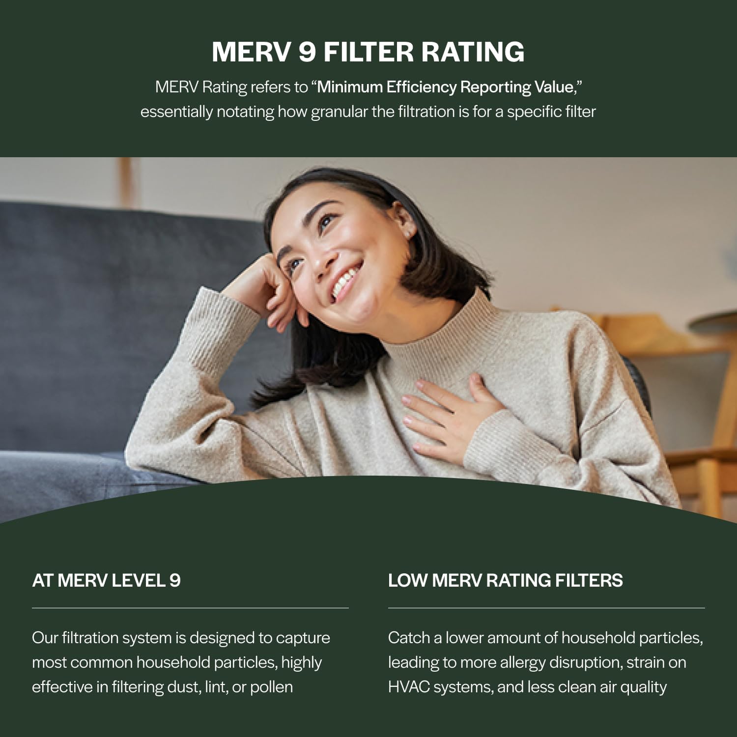 Filter Everything Electrostatic Furnace Filter – Washable Permanent HVAC Filter – 20” x 36” x 1” – MERV 9 – Reusable Air Filter with Durable Aluminum Frame