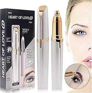 Nuobk Electric Eyebrow Hair Remover For Women (Gold)
