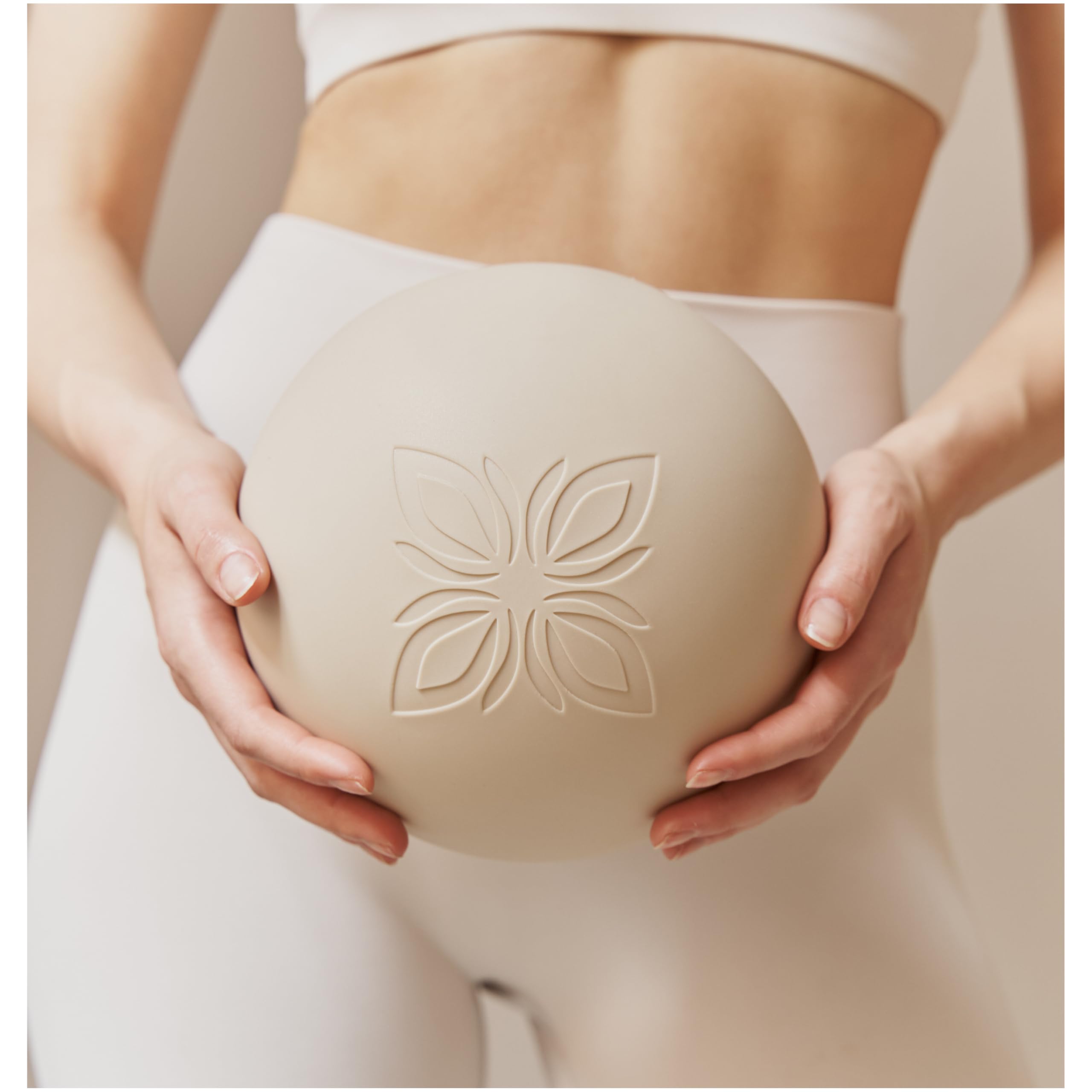 Moon™ Pilatesball – Rutschfester Core-Trainer Ø 21 cm aus Eco-Elite PVC, ABS-Zertifiziert, Pilates & Yoga Balance-Ball, handlich 300 g