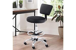 MAISON ARTS Sillas Giratorias Ajustables para Manicura Profesional