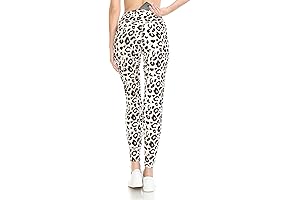 White Leopard ActiveFlex Jogger Yoga Pants