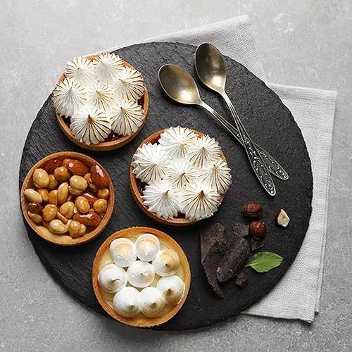 Miniatura 9 de Frcctre Paquete de 9 anillos de acero inoxidable 304 de 3.15 pulgadas, resistentes al calor, perforados, antiadherentes, redondos, para tartaletas