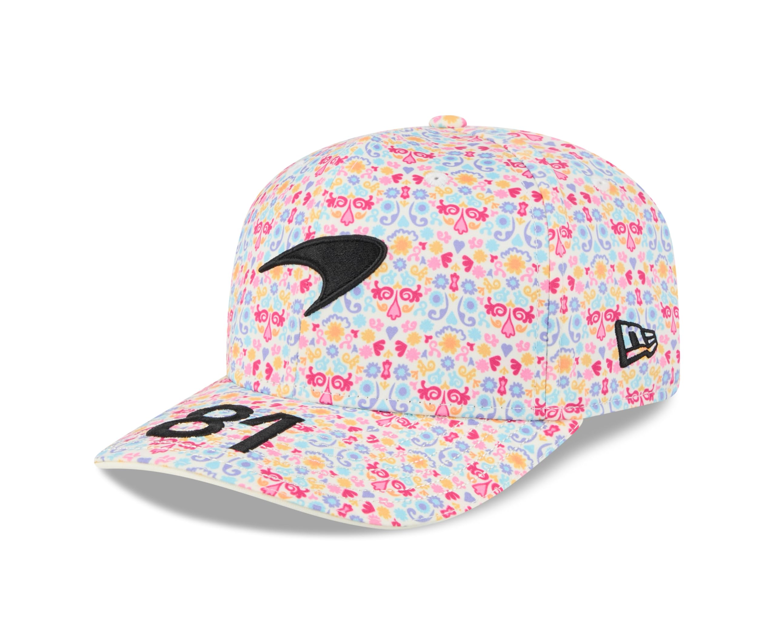 New Era McLaren F1 Team, Official 2025 Merchandise, Mexico GP Special Edition, Oscar Piastri Drivers Baseball Cap