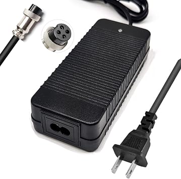 63V 4 شاحن الشق لسيغواي Ninebot S/S-MAX، ميني برو/ميني برو، GoKart/غو كارت/غو كارت برو، N3M240 N3MM240 التيار الكهربائي 4 دبوس موصل