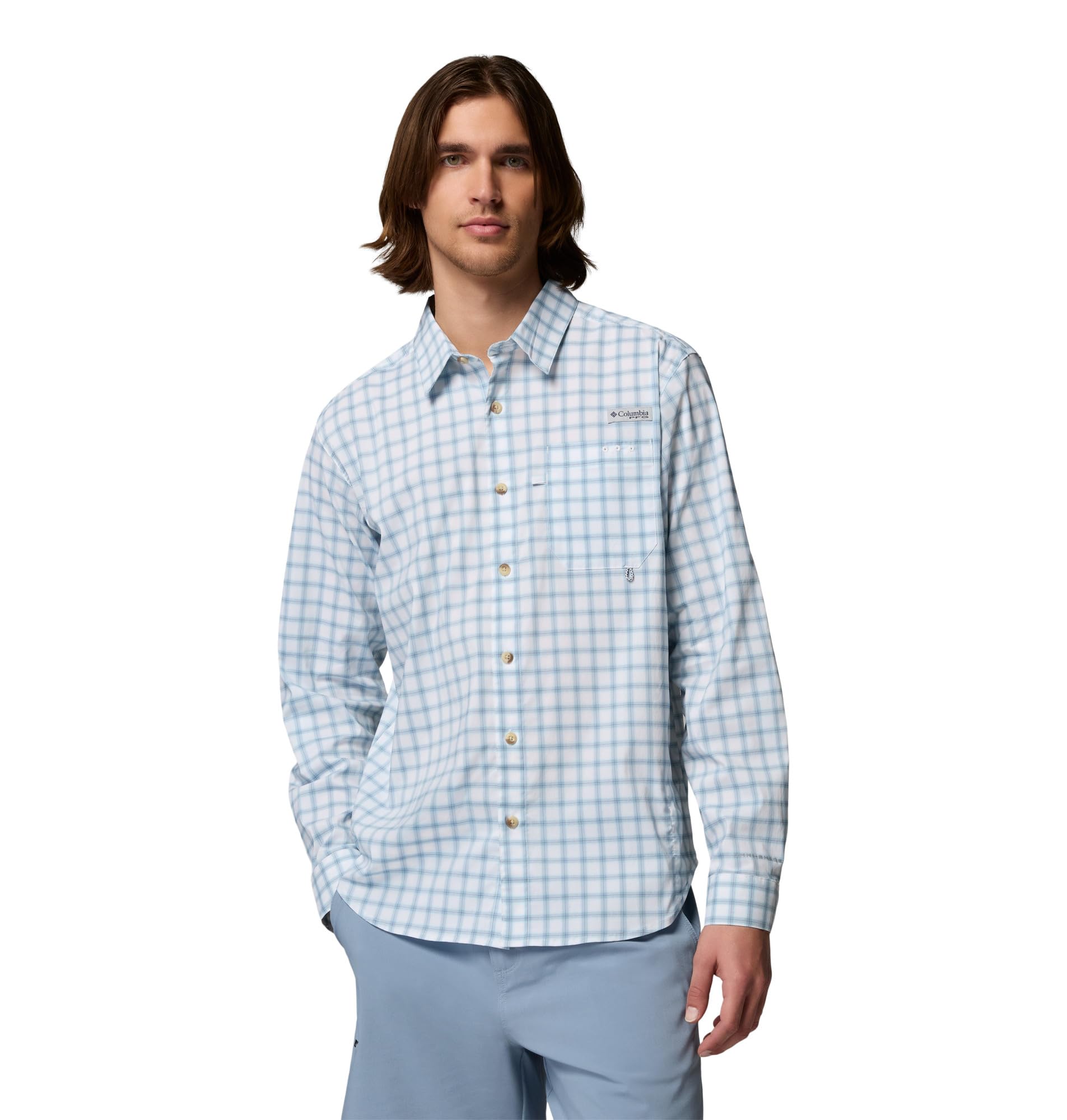 Men's PFG Harbor Peak Long Sleeve Shirt