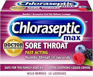 Max Sore Throat Lozenges (Wild Berries, 15 Each )