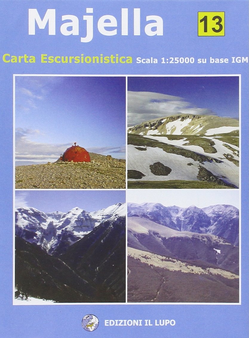Majella Carta Ecursionistica 1:25,000 [Paperback] Roggero, Duilio