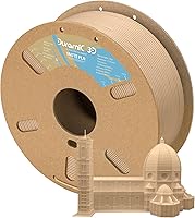 Vista 11 de DURAMIC 3D - Filamento de ácido poliláctico mate de 1.75mm negro, carrete de cartón de 1kg con acabado mate, filamento para impresora 3D PLA