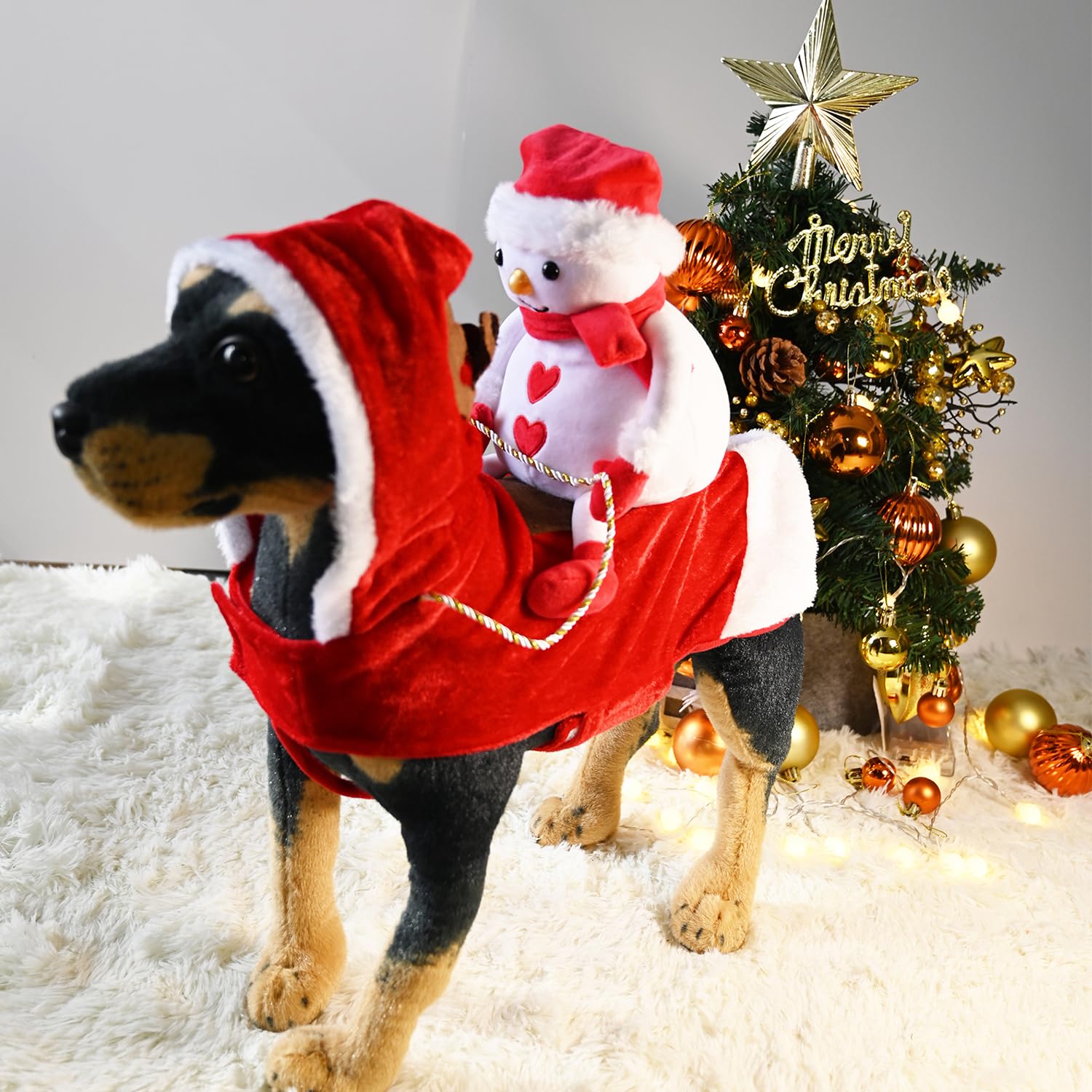 puppies dressed up for christmas Dogs get in the holiday spirit too. See best 2025 looks to celebrate
