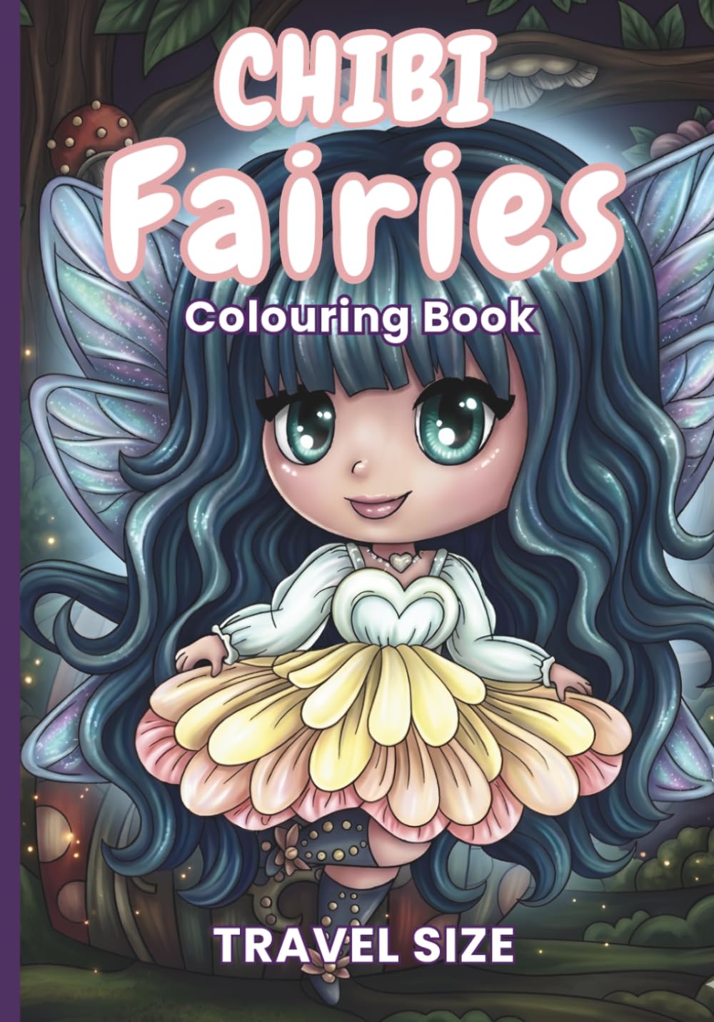 Chibi Fairies: 30 Whimsical Fantasy Scenes for Teens and Adults | Travel Size