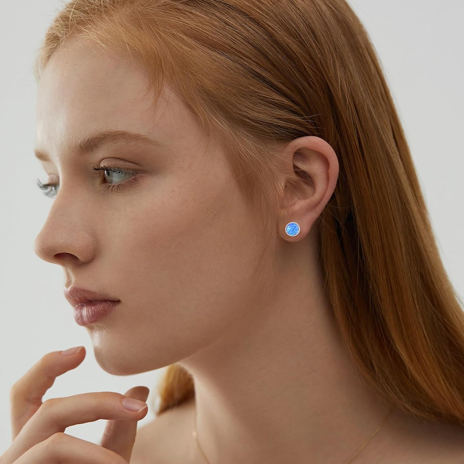 Dreamboat 925 Sterling Silver Earrings for Women Small Stud Earrings Anniversary Birthday Valentines Engagements Jewelry Gifts for Mom Wife - Image 7