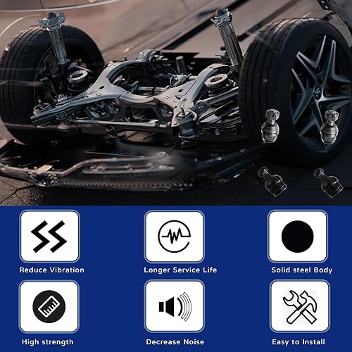 Miniatura 4 de Paquete de 4 rótulas superiores e inferiores para Chevrolet, Dodge, GMC, rótula delantera superior inferior para Ford, Jeep, Fargo, International,