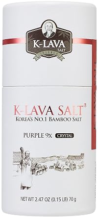 K-LAVA SALTKoreas No.1 Bamboo SaltPurple 9x, Crystal, 2.47 Ounce