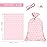 WRAPAHOLIC 56 Large Baby Girl Plastic Gift Bag - Pink Elephant Jumbo Bike Bag Gift Wrap for Baby Shower, Kids Birthdays, Parties, Celebrating, or Any Occasion - 56 H x 36 W