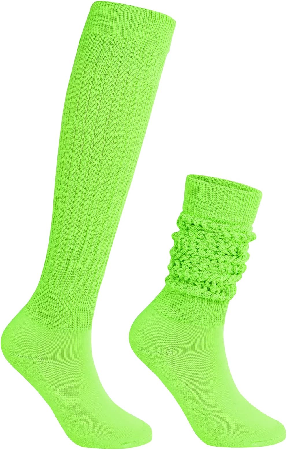 adidas lime green socks