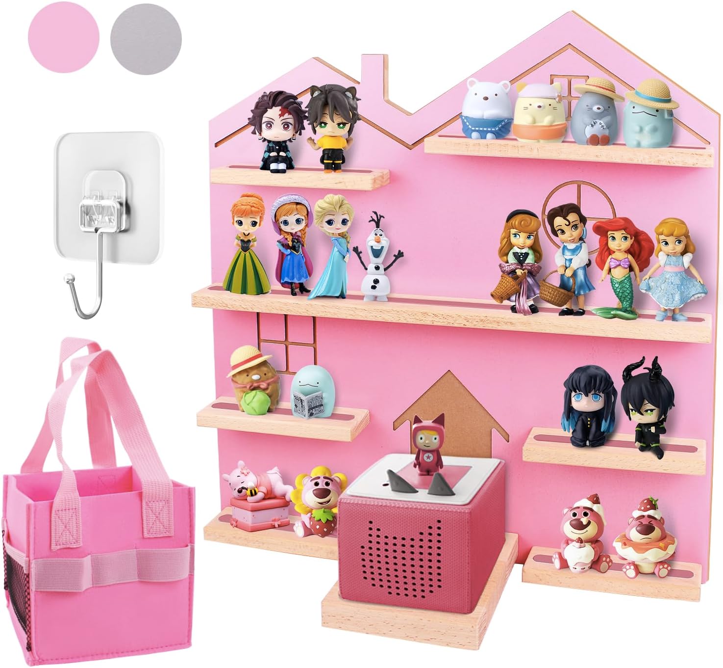 Givilio XL Tonie Shelf House for Toniebox Charaters