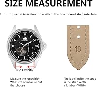 Bisonstrap Elegáns Bőr Óraszíj Gyorskioldással - Férfi és Női Órákhoz - 12-20 mm Méretben Kompatibilis Órafülekkel 5