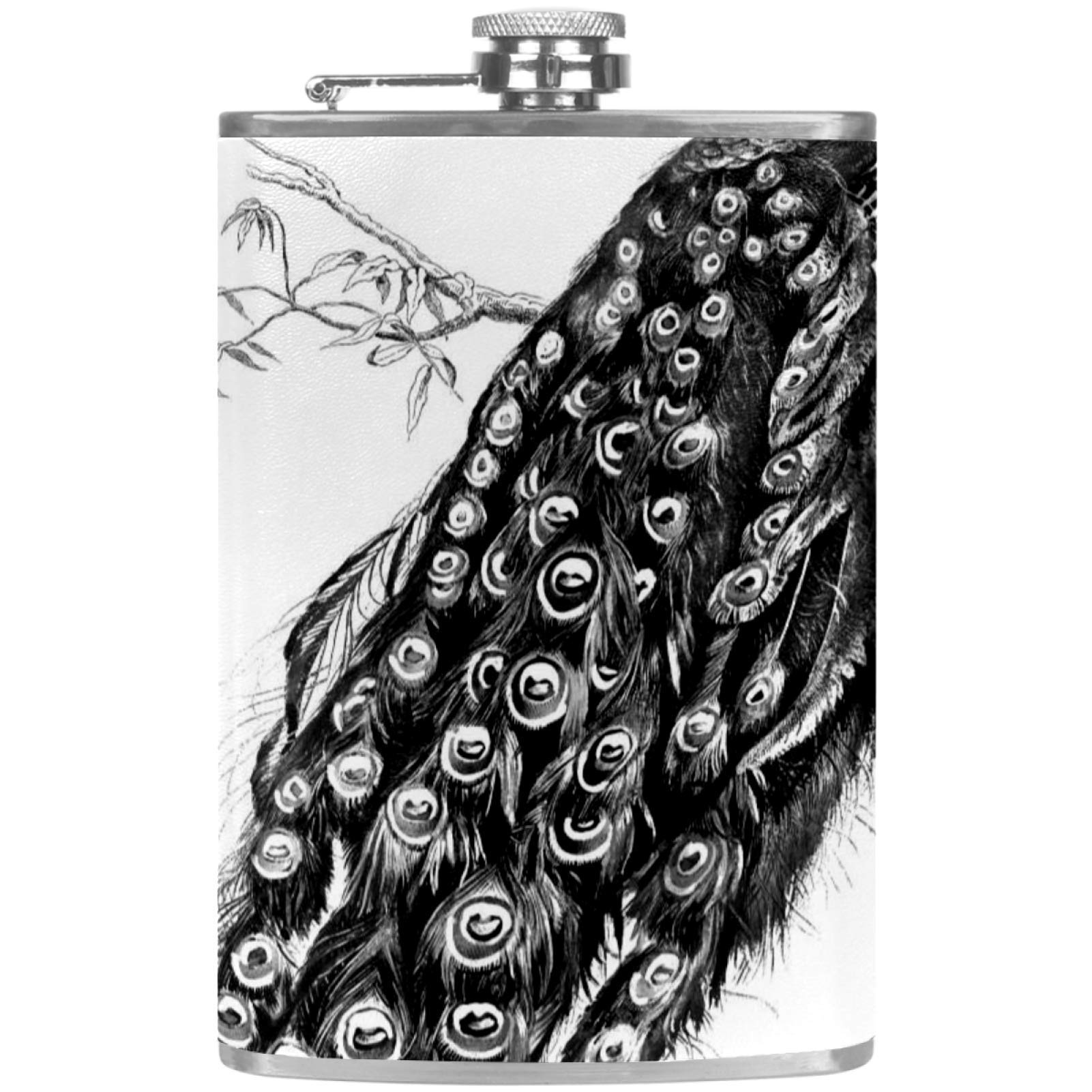 Flasque à whisky de poche idéale pour camping et barbecue entre amis en plein air