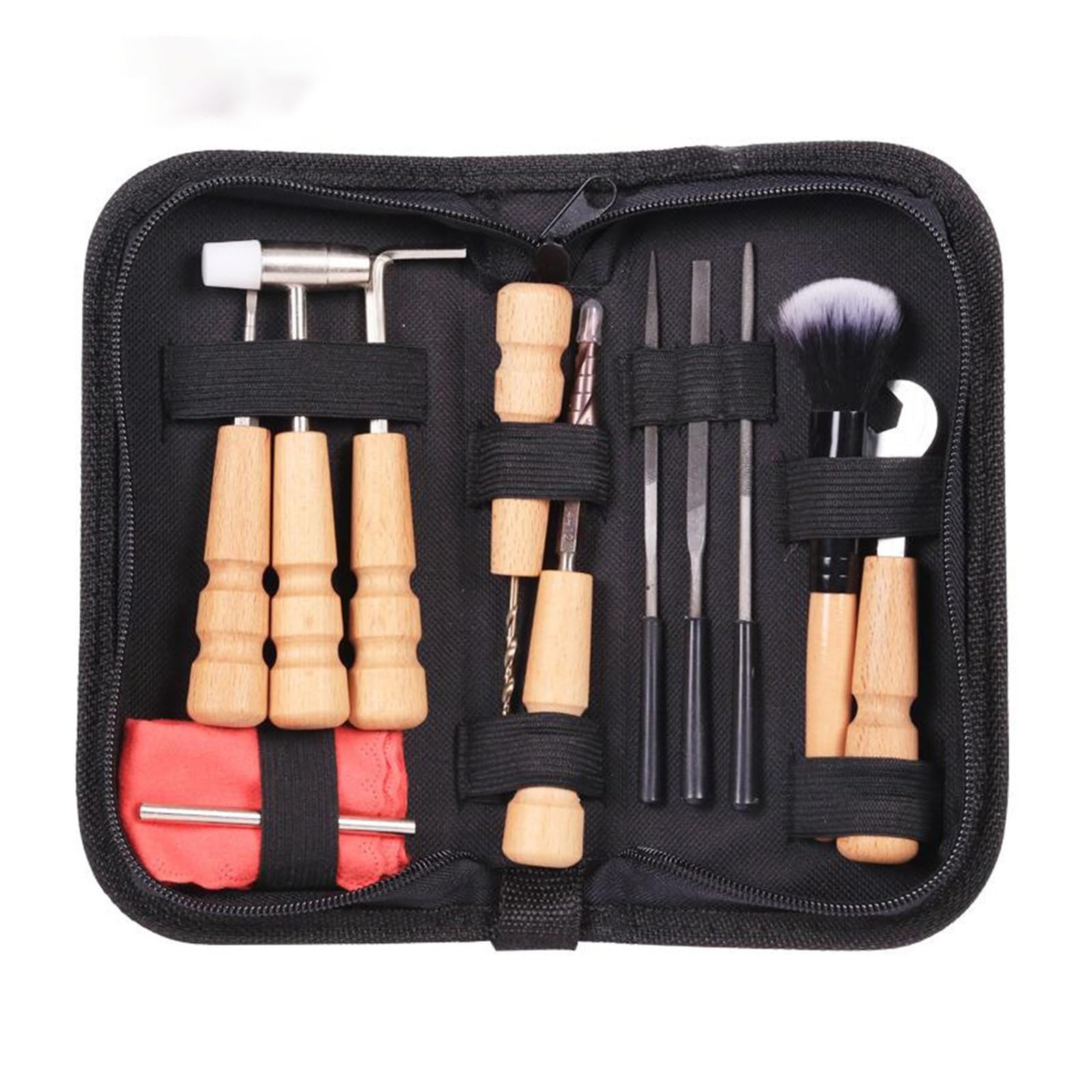 Werkzeuge für den Gitarrenbau Gitarren-Reparatur- Und Einstellwerkzeug-Set, Lochschleifwerkzeug, Bundreparatur, Wartung Von Tonabnehmerlöchern