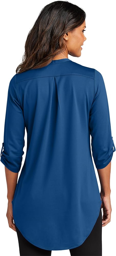 Port Authority Women's City Stretch 3/4-Sleeve Tunic Shirt True
