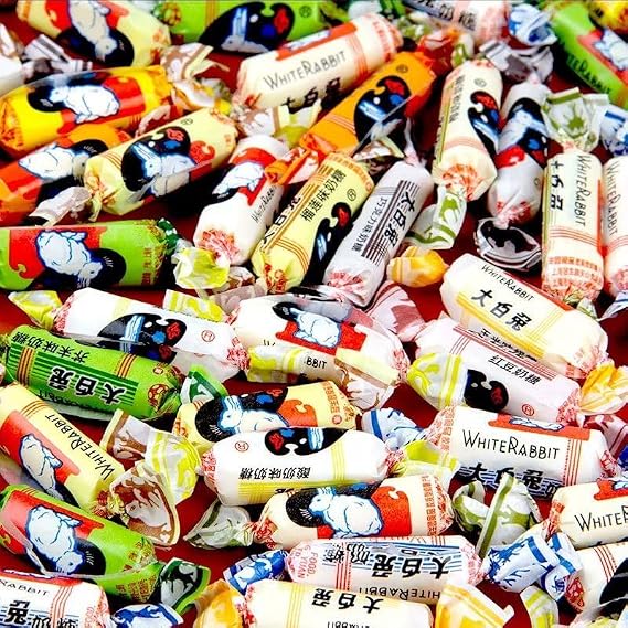 White Rabbit Toffee,Milk Sugar,Valentine's Day Gift,Wedding Candy,New Year Goods,Leisure Food,Sweet,Confectionery,Casual Snacks,Chinese Specialty Toffee Snack Gift (Durian flavor,100g)