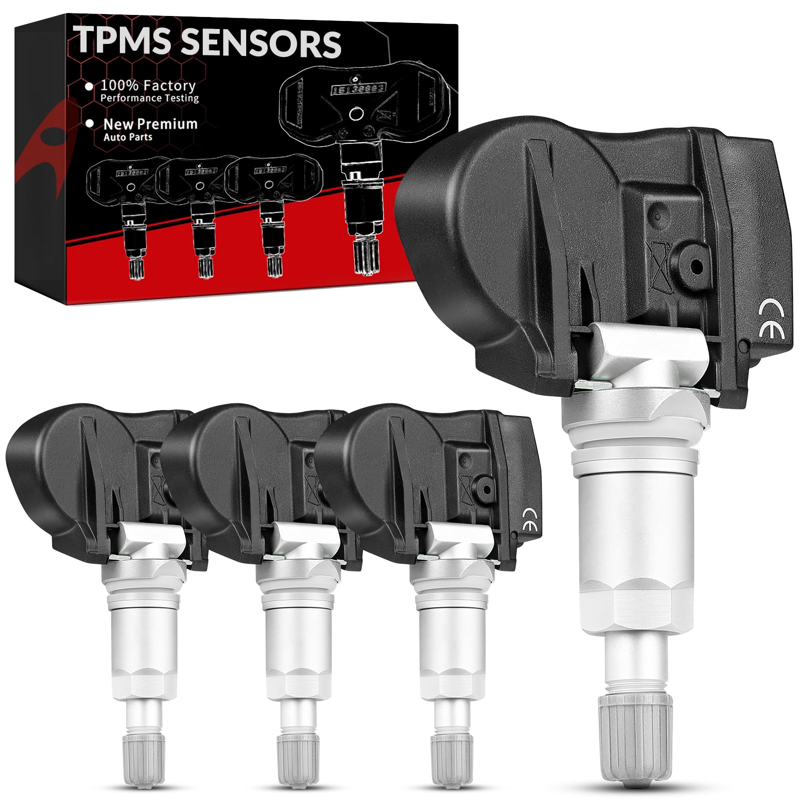 Sensor Tpms preprogramado de 315 MHz compatible con: Jeep Wrangler