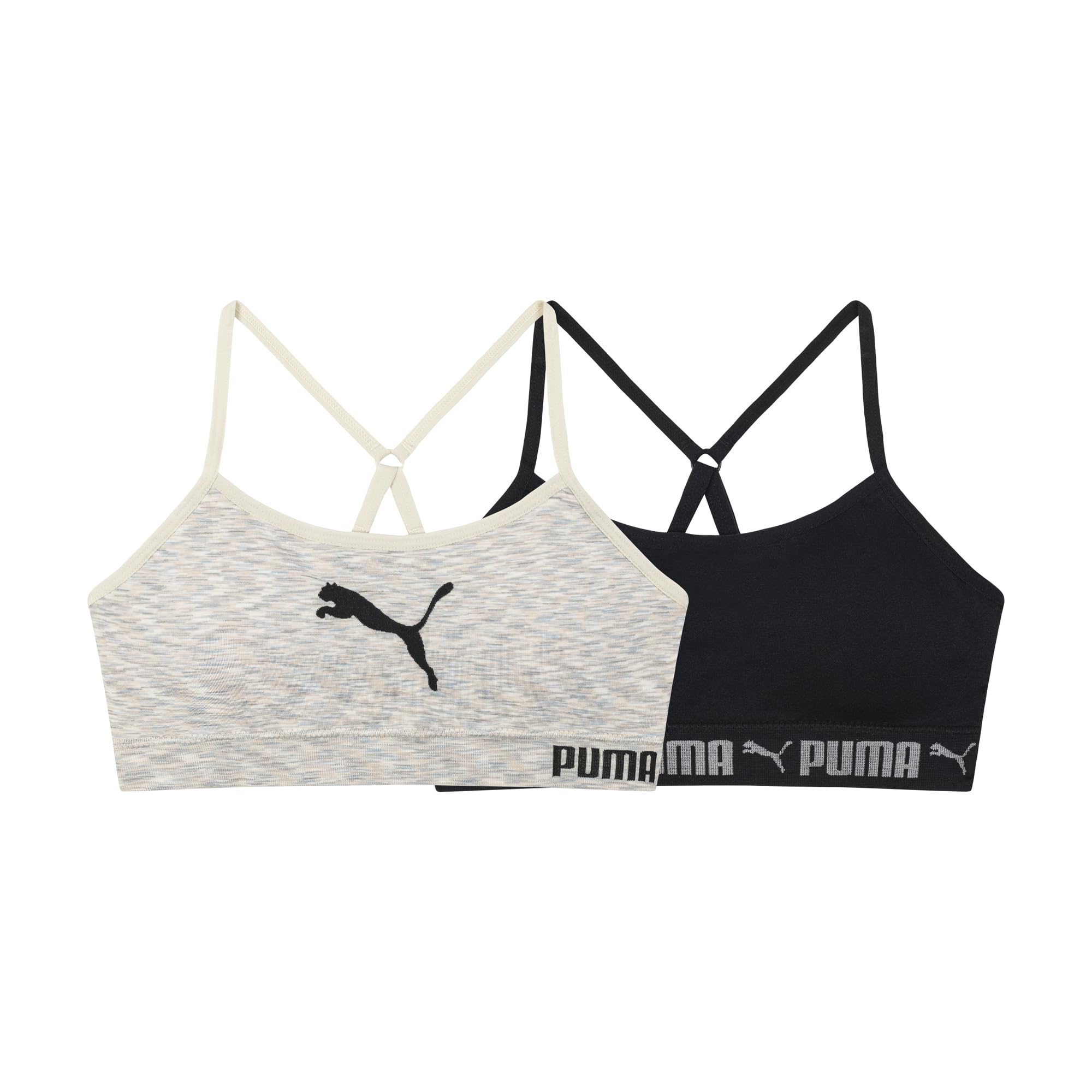 PUMA Biustonosz treningowy Dziewczynki 2 Pack Super Soft Seamless Bralette