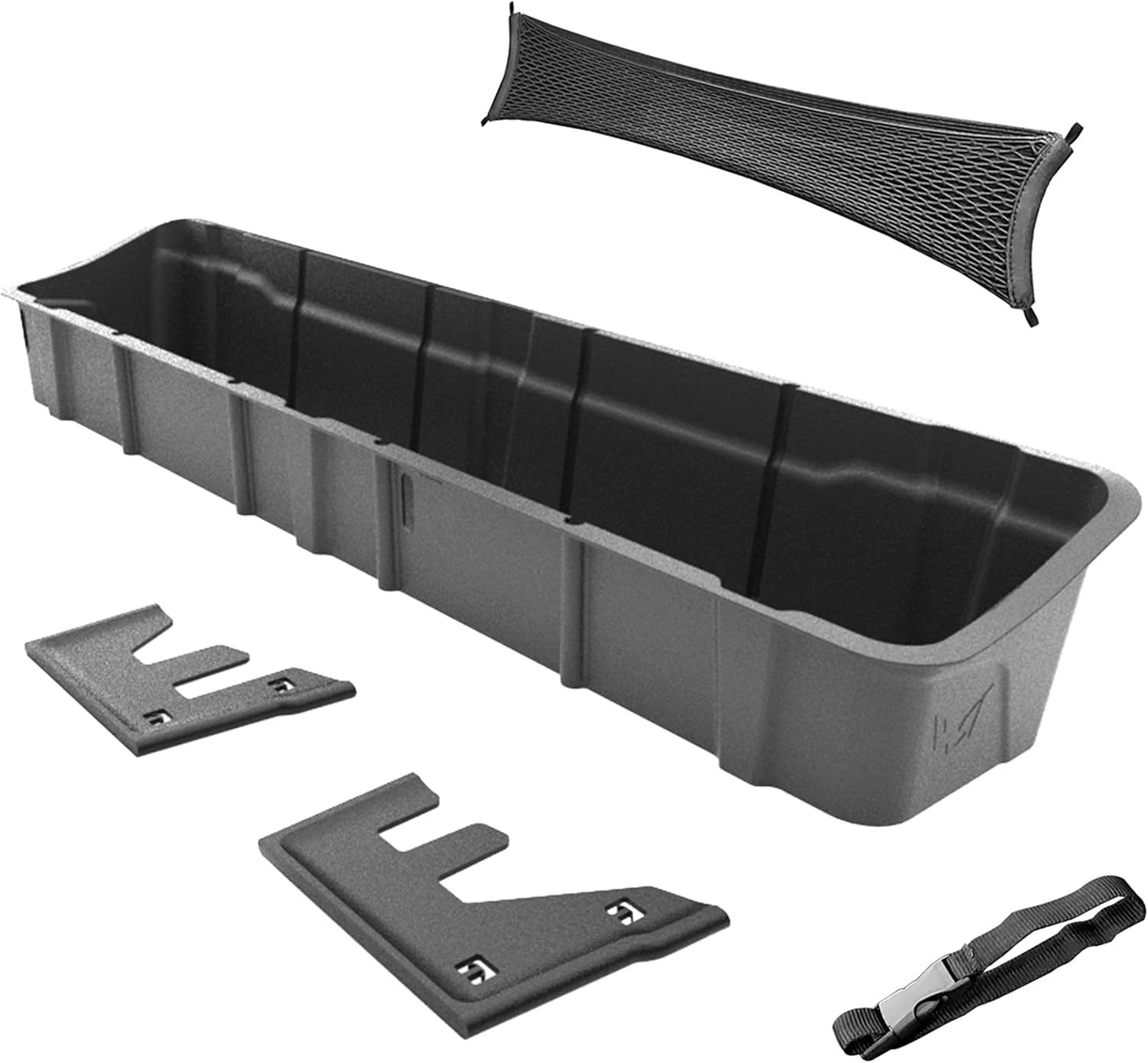 MaxMate Underseat Storage Box Compatible with 2015-2026 Ford F-150; 2017-2026 F-250 F-350 SD Supercrew Cab, Rear Under Seat Extra Cargo Store Organizer | CB5F2228MX