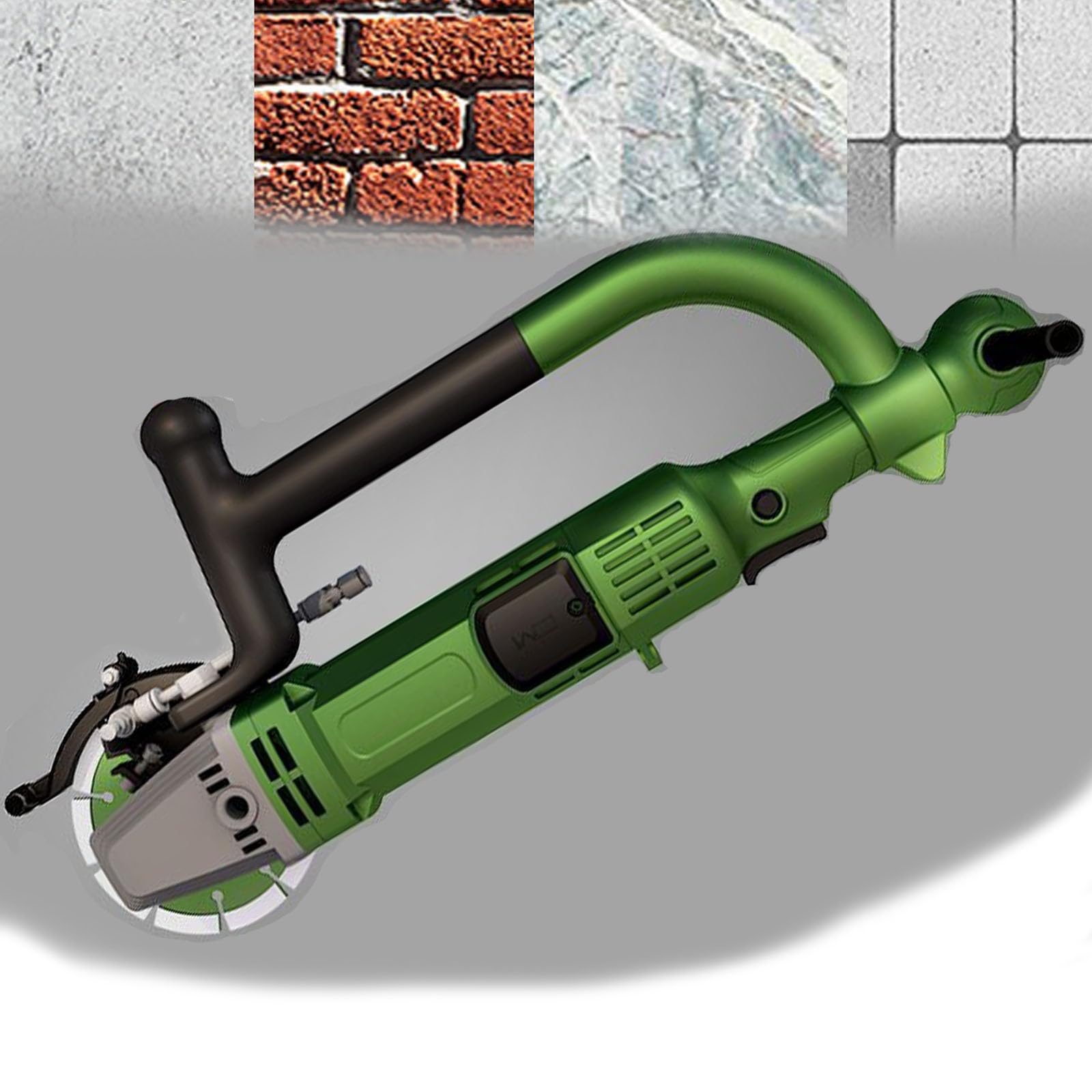 Rainureuse électrique pour Briques et béton, 11 000 TR/Min, Profondeur réglable jusqu'à 55 mm, avec Protection Contre Les coupures de Courant