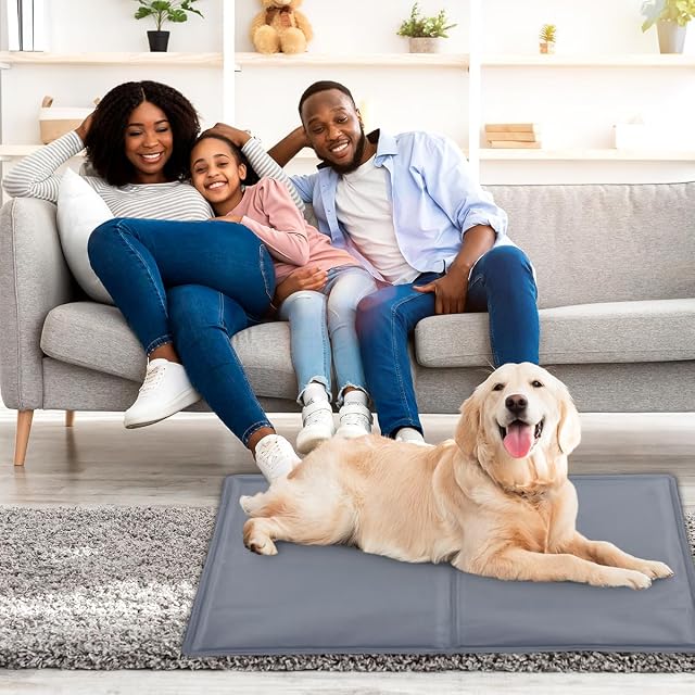 Foto 7 de 7 de Manta Fría para Gatos y Perros Refrescante 65*50cm con Gel No Tóxico