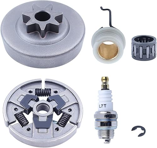 Fricgore Piezas de repuesto para cojinete de piñón de tambor de embrague para Stjhl MS290 MS390 029 039 MS310 1129 640 2000 Motosierra Repuestos