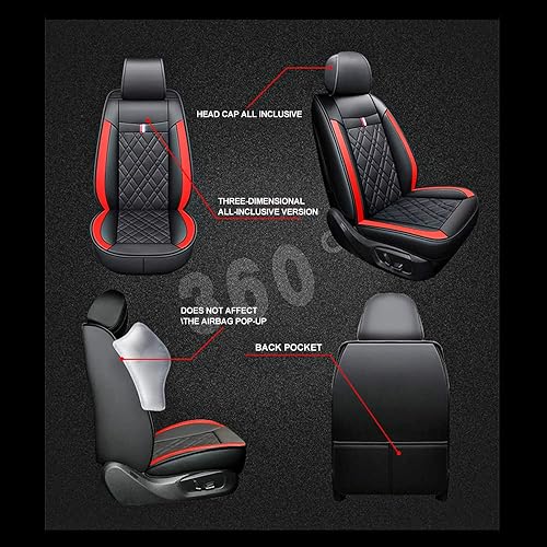 Miniatura 8 de Fundas de asiento de coche adecuadas para Sandero Stepway impermeable y transpirable cojín de asiento de automóvil con respaldo juego completo