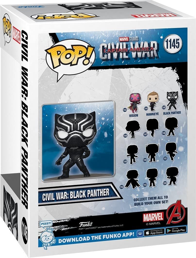 Funko Pop! Marvel: Captain America: Civil War Build A Scene - Black Panther, Amazon Exclusive, Figure 3 of 12