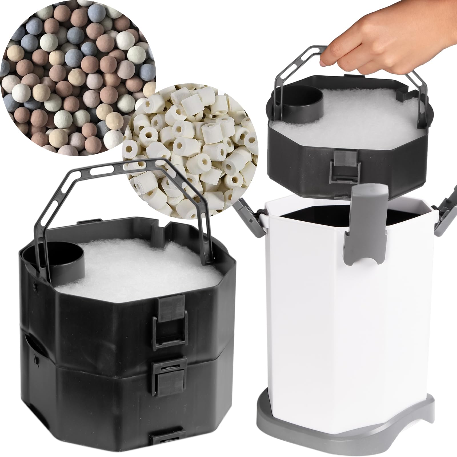 Fluxion Elite 1800 UVC Pro – Filtro Externo con lámpara UV para acuarios 120-350 L