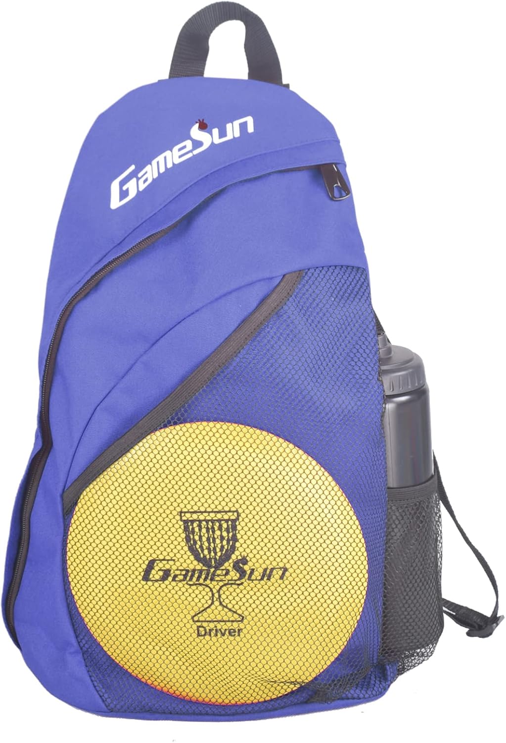 DISC Golf Set Includes 1pc Heavy Duty Nylon Backpack Bag, 2pcs Drivers, 2pcs Mid-Ranges, 2pcs Putters, 1pc Mini Disc Marker, 1pc 12”x12” Embroider Logo Black Towel and 1pc Gift Color Box