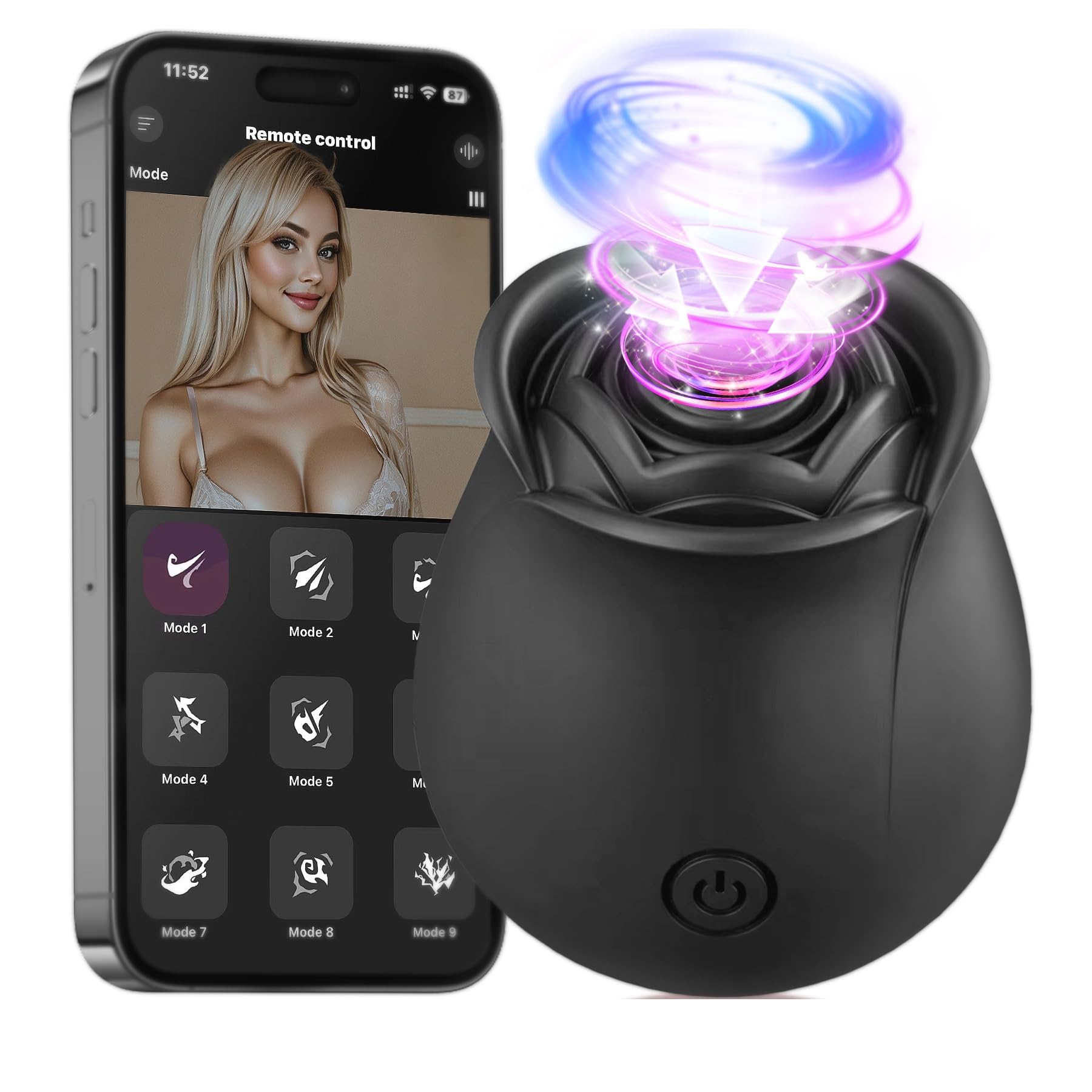 Amazon.com: App Controlled Rose Toy Clitoral Stimulator, Suction & Vibration Bluetooth Vibrator, Rechargeable Silicone Personal Massager for Women, Magnetic Charging, Storage Pouch Included : Health & Household Amazon.com: App Controlled Rose Toy Clitoral Stimulator, Suction & Vibration Bluetooth Vibrator, Rechargeable Silicone Personal Massager for Women, Magnetic Charging, Storage Pouch Included : Health & Household