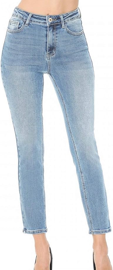wax jean Women's High-Rise Vintage Slim 
