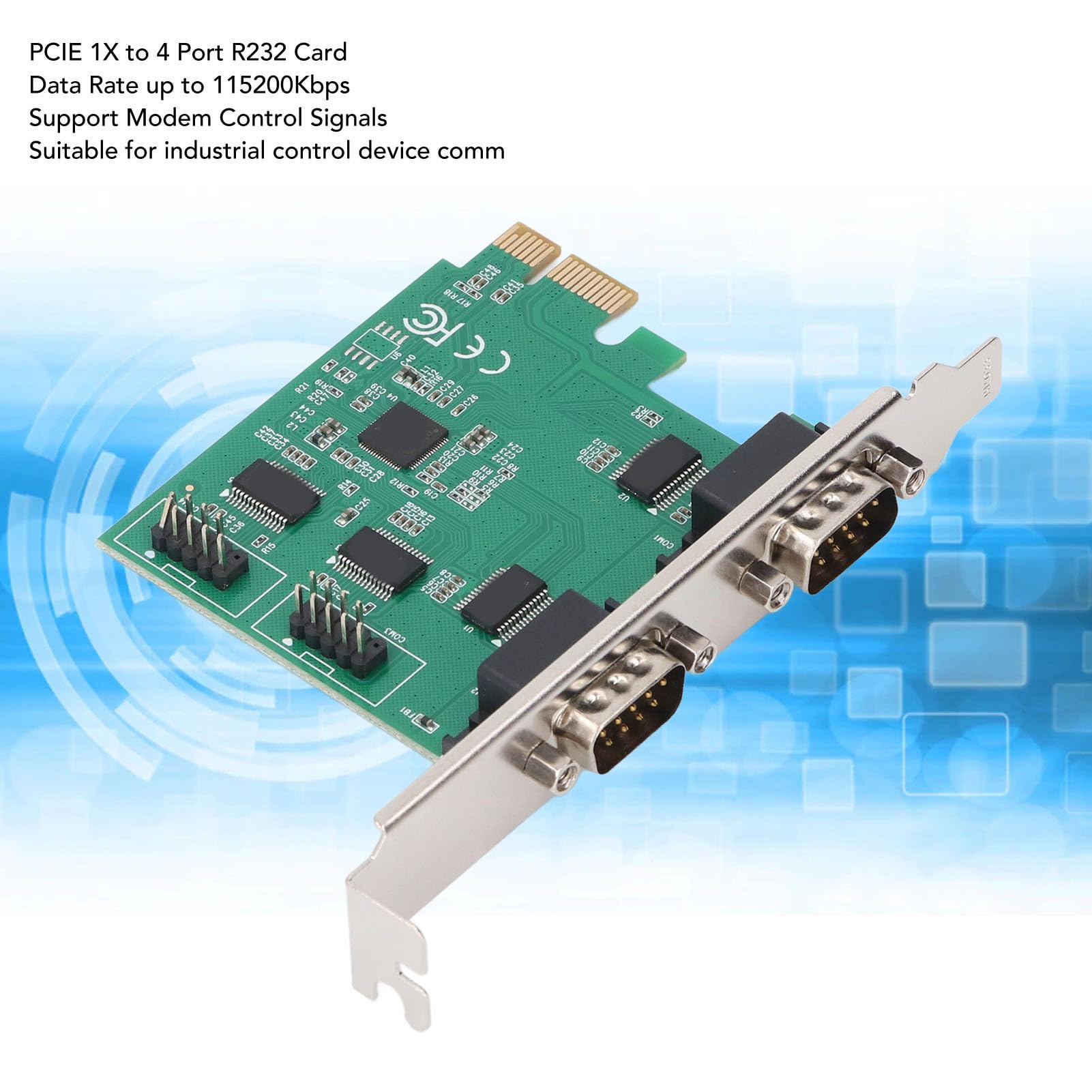 拡張シリアルボード(4ポート) Amazon | StarTech.com シリアル 4ポート増設 PCI Express