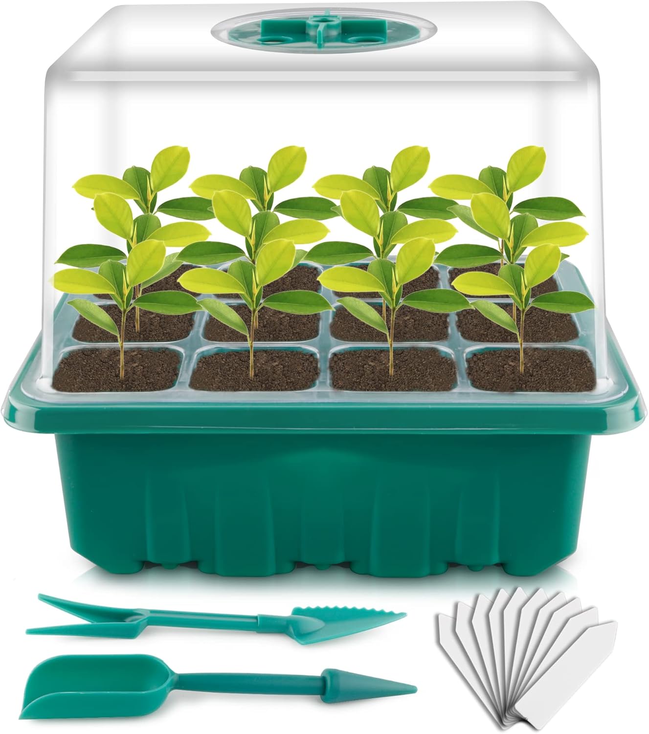 5 Pack Seed Starter Tray Kit NEWKITS Plant Germination Starter Kit with