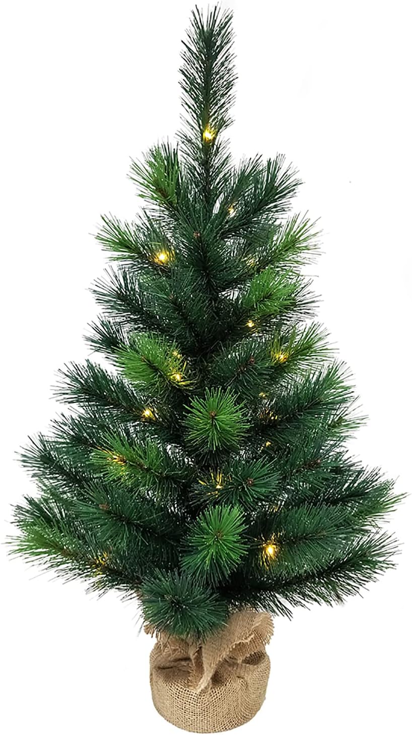 Kurt S. Adler 2.5-Foot Battery-Operated Miniature Pine Tree, Multicolor (TR1404)