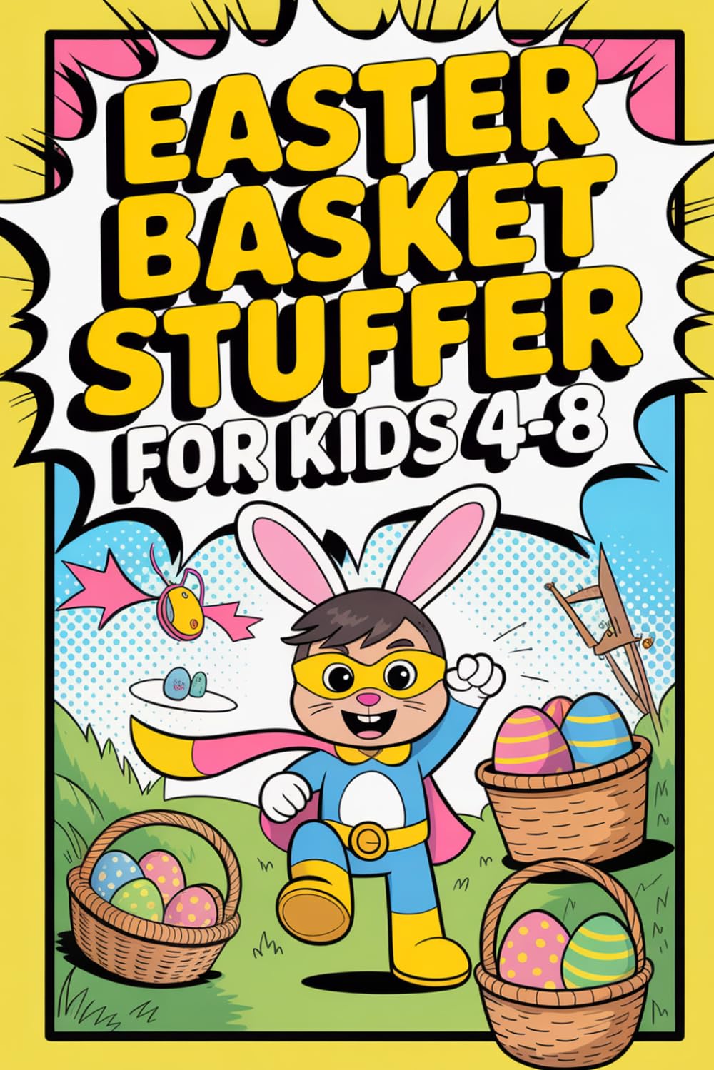 Easter Basket Stuffer for Kids 4-8: Story-Lined Word Search Puzzle Book with Egg Hunt Theme