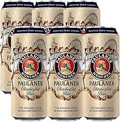 Kit 6 Cervejas Paulaner Edição Especial Oktober Bier 500ml