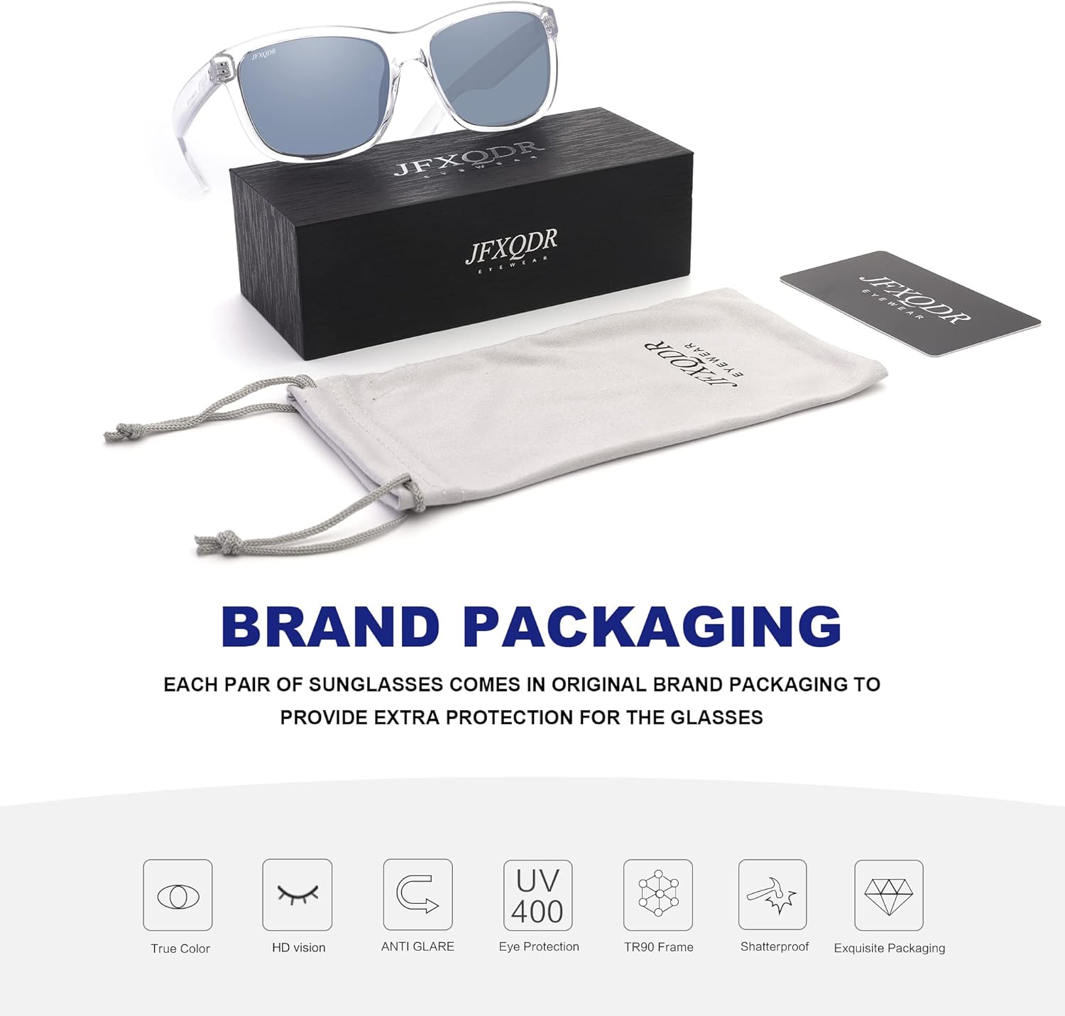 Polarized Sunglasses for Women and Men, Fishing Driving Sun Glasses UV Glare Protection RFS8201 - Image 6