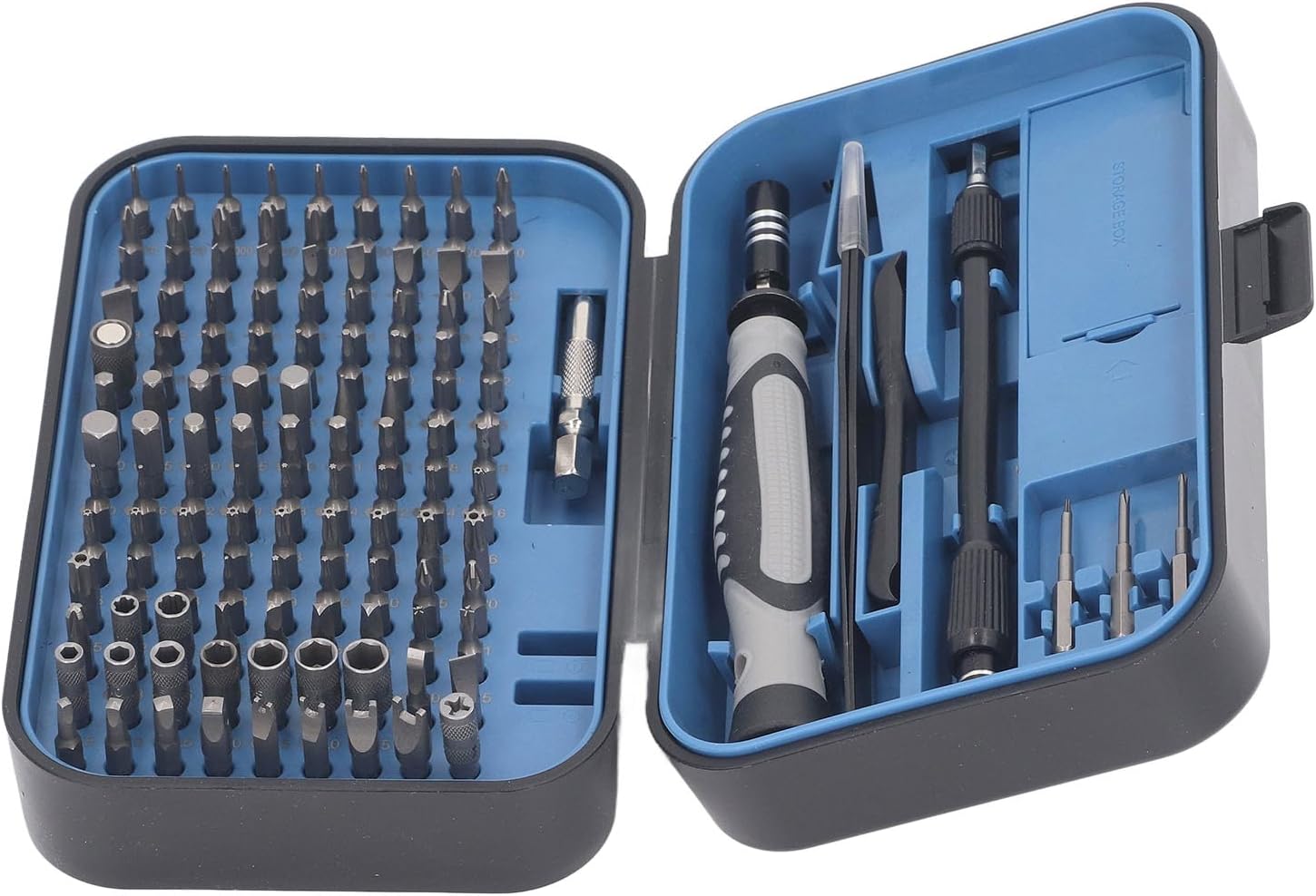 Screwdriver Set with 120 Screwdriver Bits Magnetic Screwdriver Set for Tablets Phones Watches Cameras